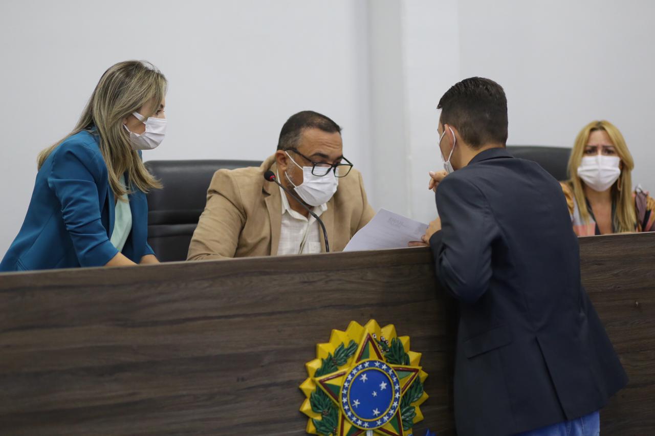 Sessão Ordinária (Foto: Marcelo Silva/Câmara Municipal de Aparecida))