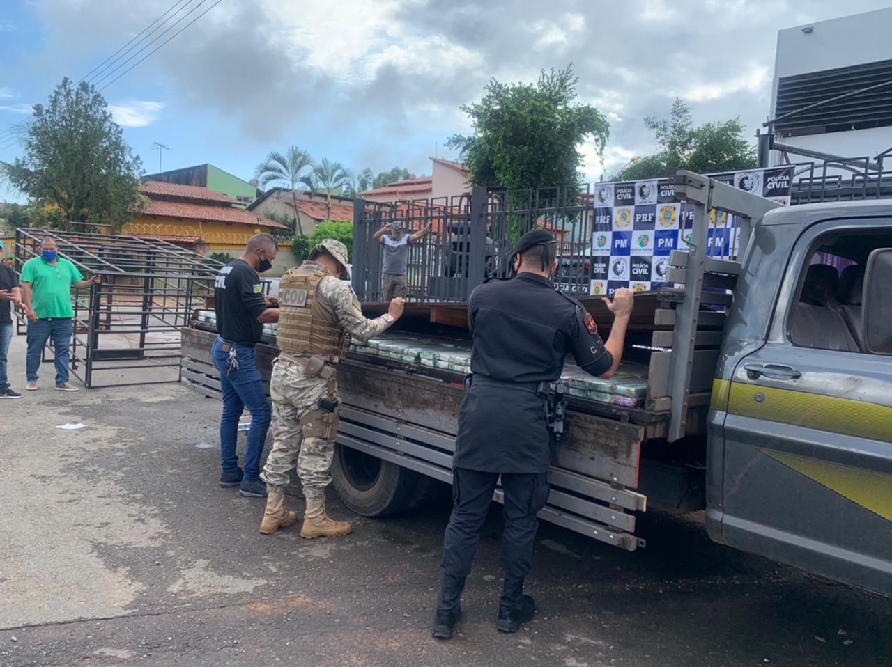 Força-tarefa monitorou diferentes rotas em diferentes estados a fim de encontrar o caminhão, que foi apreendido na última sexta-feira (19)