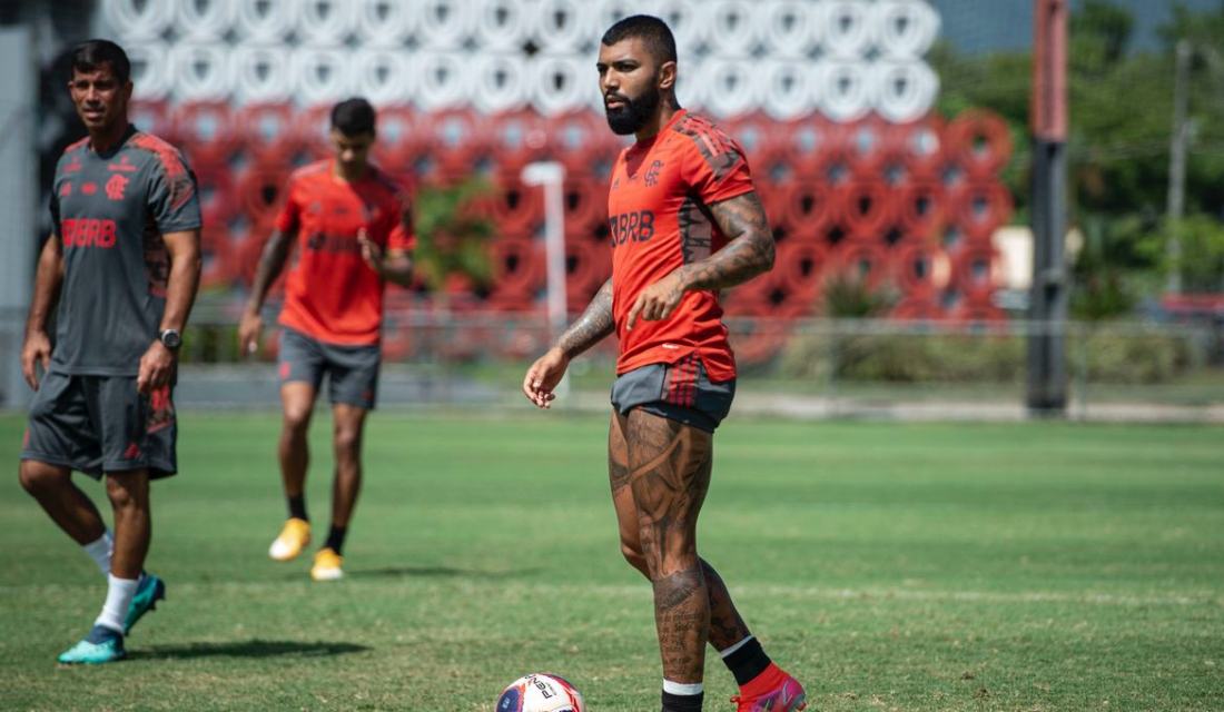 Gabriel Barbosa, atacante do Flamengo (Foto: Alexandre Vidal/Flamengo)