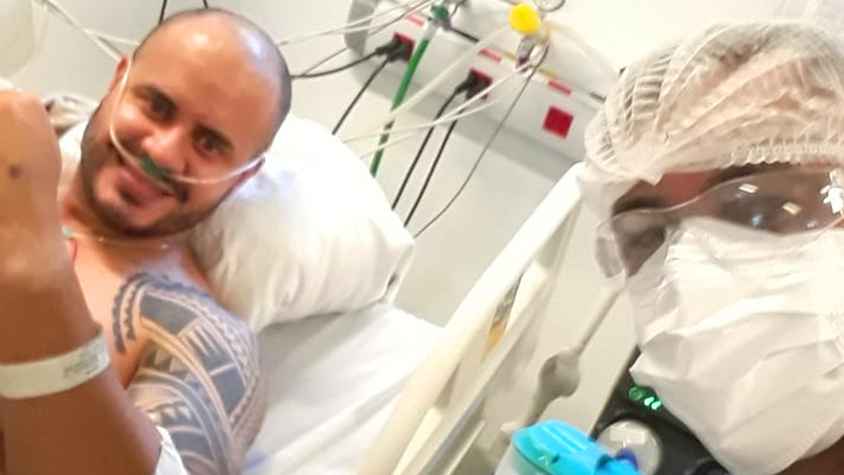 Prestes a fazer aniversário, PM vence luta contra Covid-19 e recebe homenagem