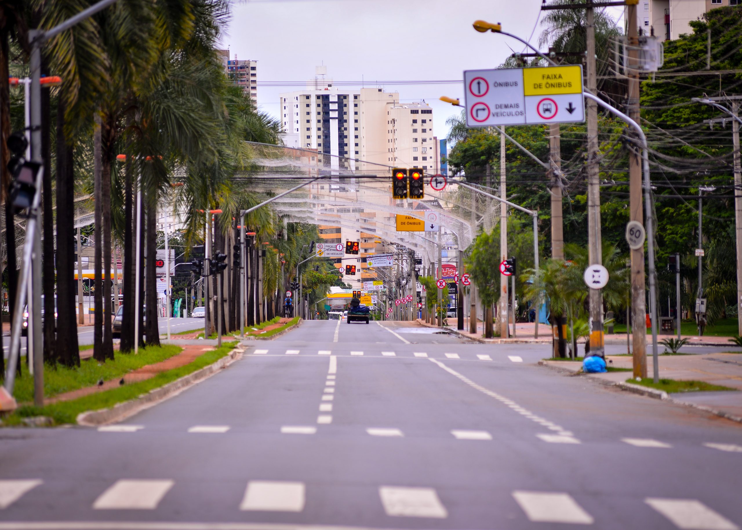 O clima mais frio, característico do mês de maio em Goiânia, depende da entrada de uma massa de ar continental na capital.(Foto: Jucimar de Sousa / Mais Goiás)