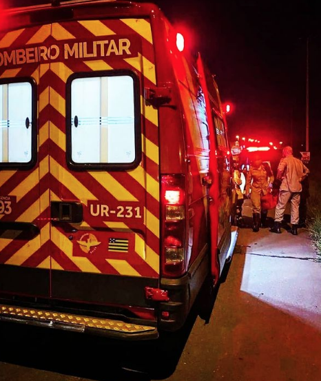 O Corpo de Bombeiros foi acionado, mas a vítima já estava com a crise controlada