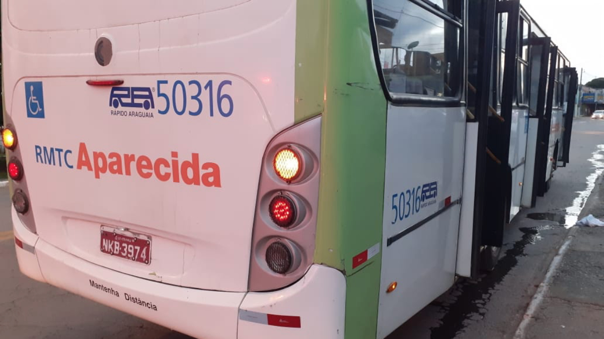 Ônibus do transporte público de Aparecida de Goiânia