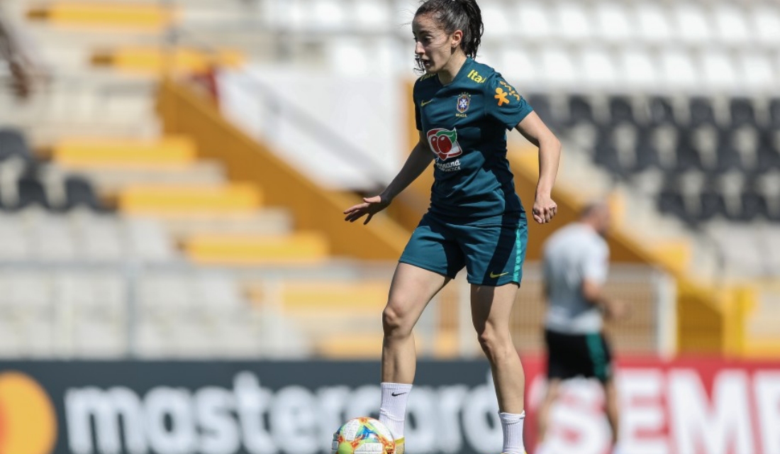 Luana, jogadora do PSG e da seleção Brasileira (Foto: CBF)