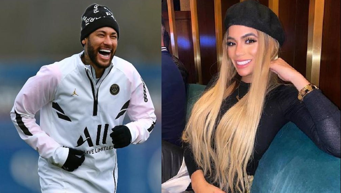 Neymar. Foto: Aurelien Meunier - PSG/PSG via Getty Image. Valencede. Foto: Reprodução/Instagram