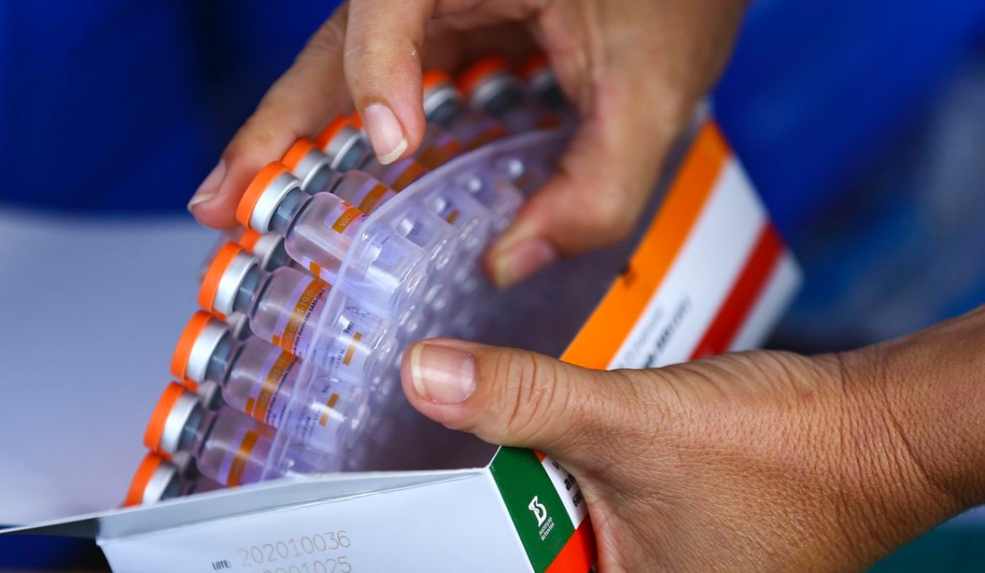 Fila da vacinação contra covid-19 pode ter sido desrespeitada em Formosa (Foto: Marcelo Camargo/Agência Brasil)