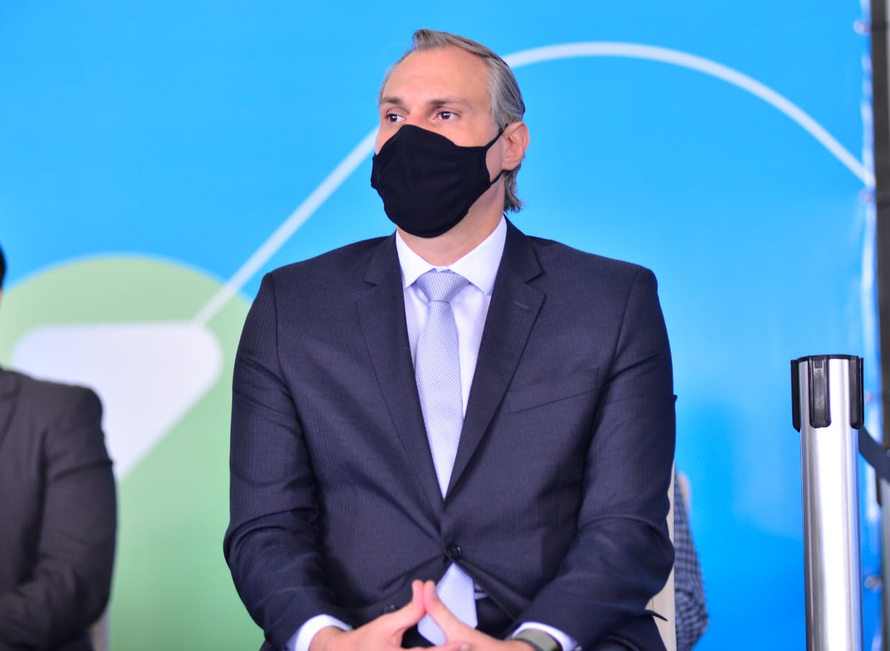 Secretário de Saúde de Goiânia, Durval Pedroso.