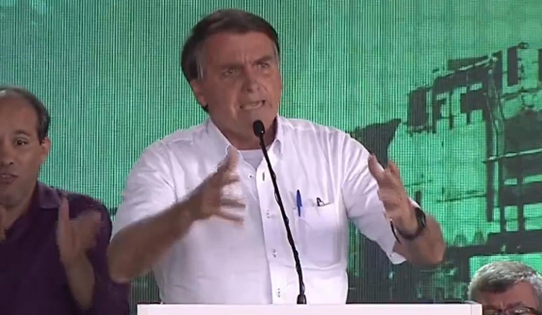 “Vão ficar chorando até quando?”, questiona Bolsonaro em evento em Goiás