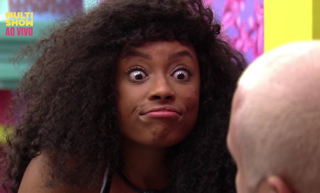 paredão BBB 21: Lumena se espanta ao saber sobre rejeição de Karol Conká; vídeo