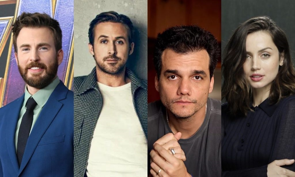 Filme com Wagner Moura e Chris Evans será a produção mais cara da Netflix