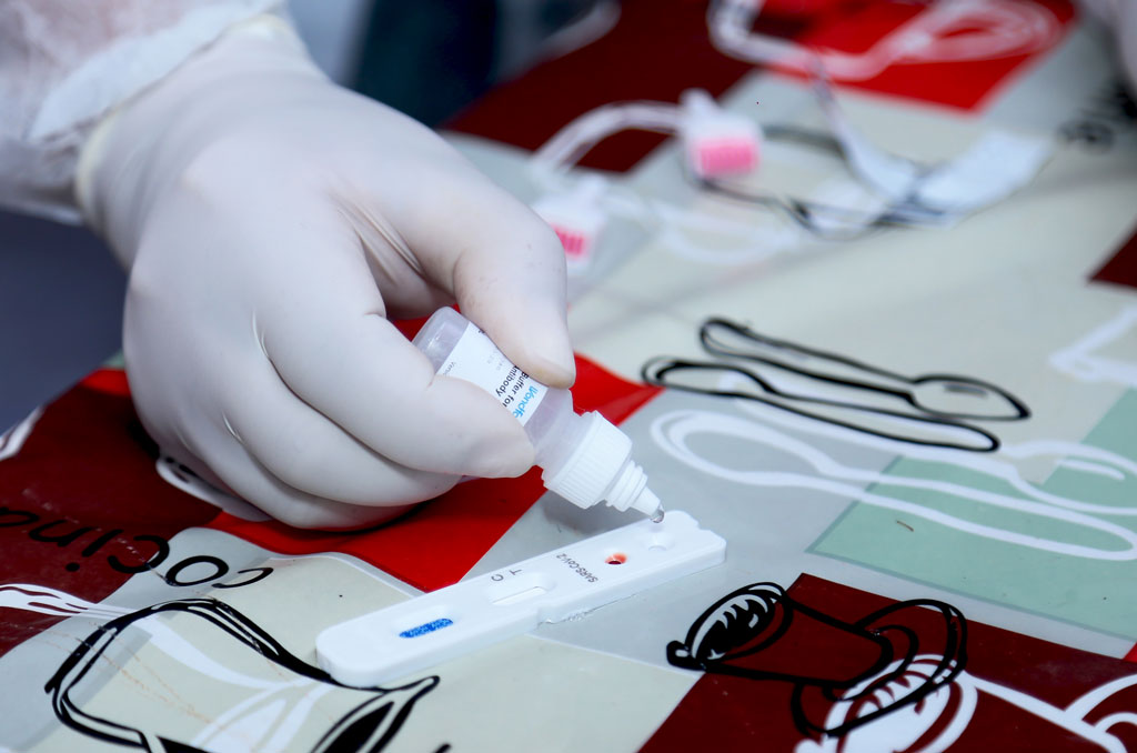 Recorde de cGoiás registra mais de 1,7 mil novos casos e 95 mortes por covid-19 em 24h (Foto: Enio Medeiros/SecomAparecida)asos Covid-19 (Foto: Enio Medeiros/SecomAparecida)