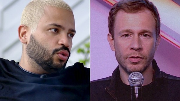 Tiago Leifert desmente possíveis barulhos ouvidos por Projota