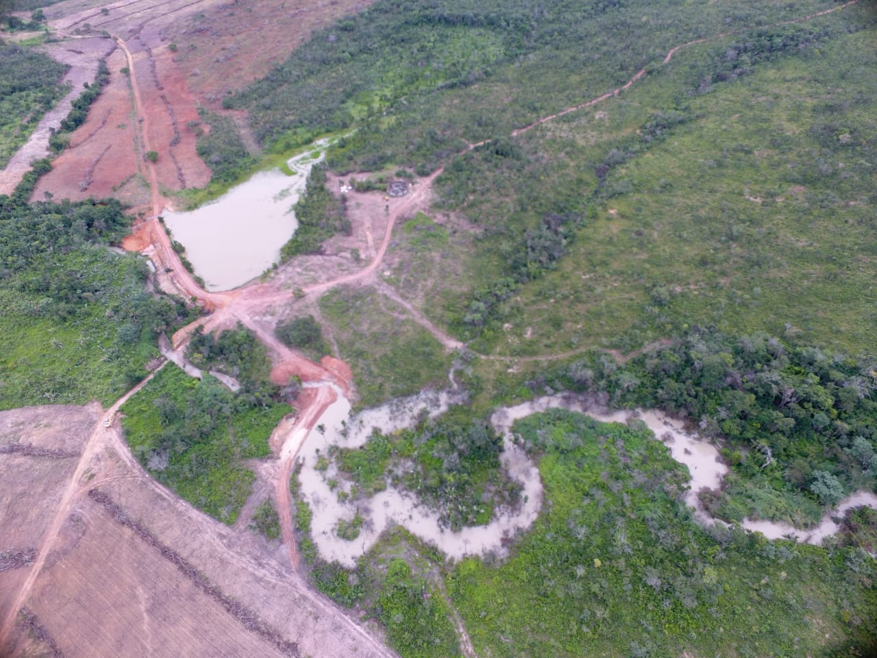 Desmatamento na Chapada dos Veadeiros gera multa de R$1,2 milhão à responsáveis (Foto: Divulgação/Semad)