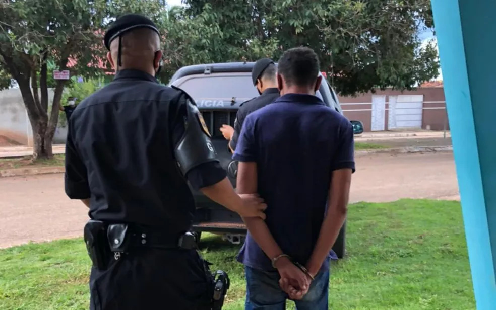 PM prende suspeito de matar os pais da ex-esposa em Porangatu