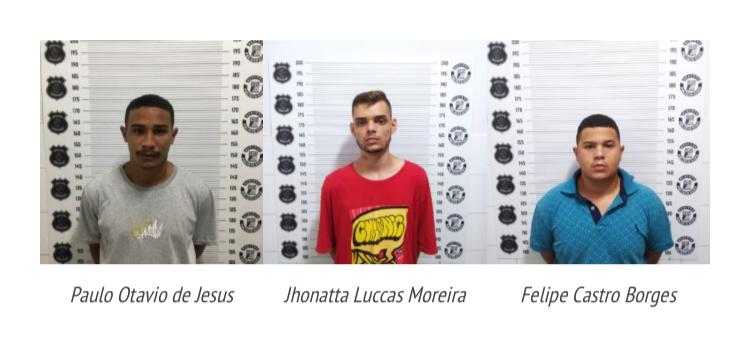 Em um dia, polícia prende três suspeitos de roubo a motoristas de aplicativo em Goiânia