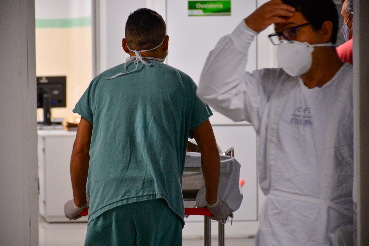 Apresentando pequena redução, a ocupação de leitos de Unidade Terapia Intensiva (UTI) em Goiás é de 81,63%, nesta segunda-feira (12). (Foto: Jucimar de Sousa/Mais Goiás)