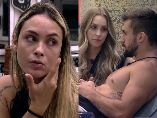 BBB 21: Carla Diaz diz que Sarah flertou com Arthur e é comparada a Karol Conká