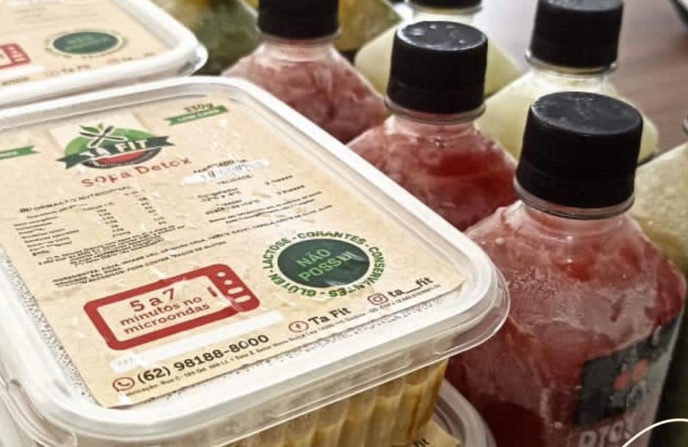 comida congelada em Goiânia