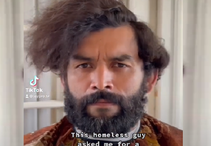 Morador de rua viraliza no Tiktok após ganhar corte de cabelo; assista