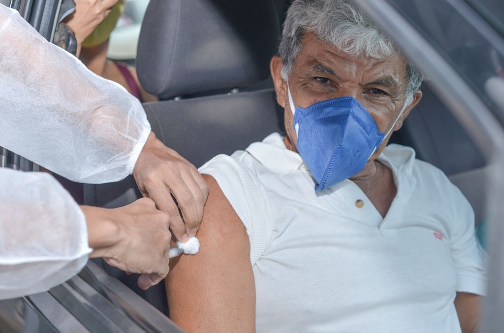 Vacinação Aparecida (Foto: Wigor Vieira/SecomAparecida)