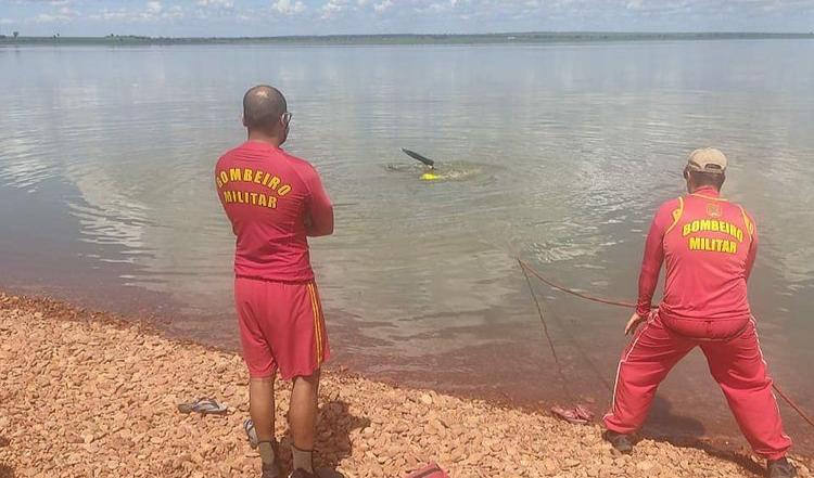 Bombeiros encontram corpo de homem que afagou em represa de Gouvelândia