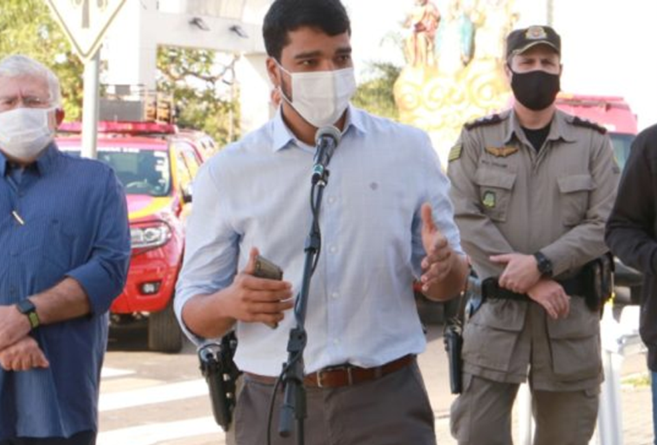 Prefeito de Trindade, Marden Júnior (Patriota) (Foto: Instagram)