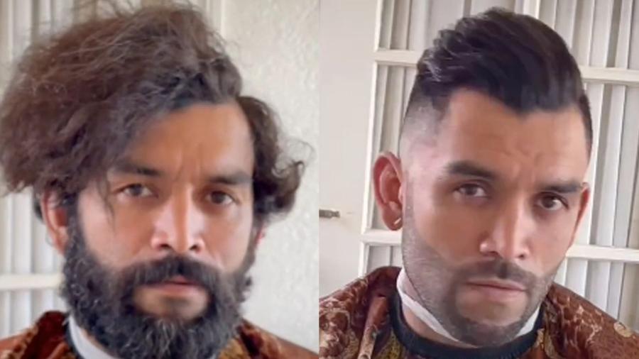 Morador de rua viraliza no Tiktok após ganhar corte de cabelo; assista