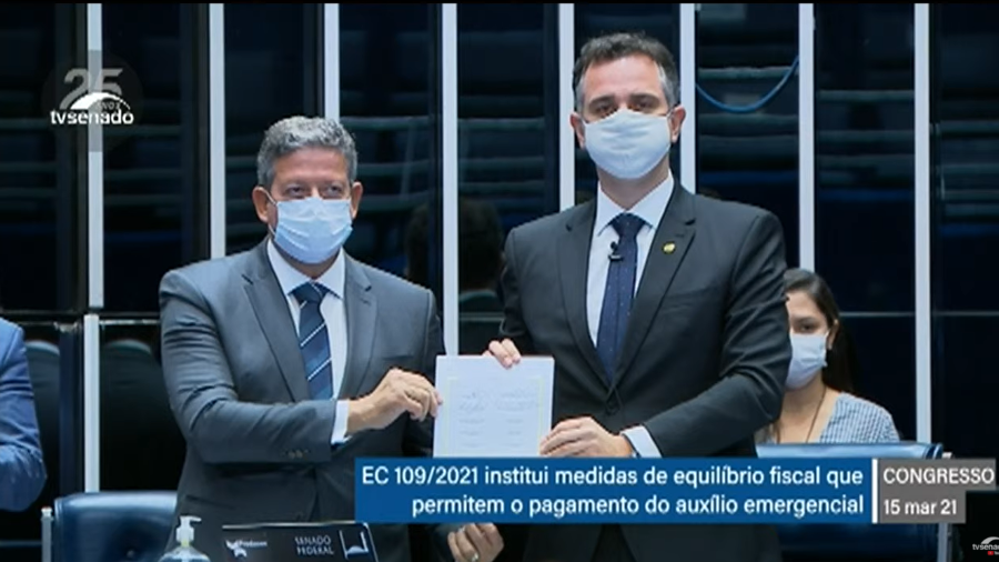 Congresso promulga PEC Emergencial que recria o auxílio