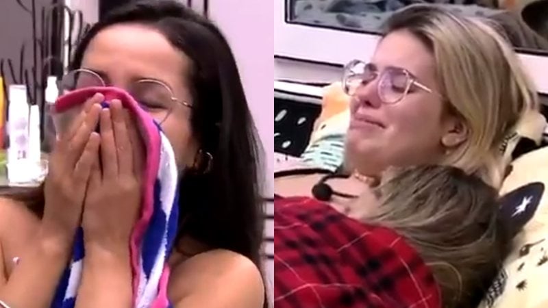 BBB 21: Viih Tube chora por ter falado mal de Carla Diaz e Juliette ri