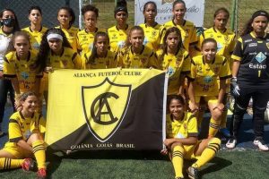 Jogadoras do time do Aliança (Foto: Instagram)
