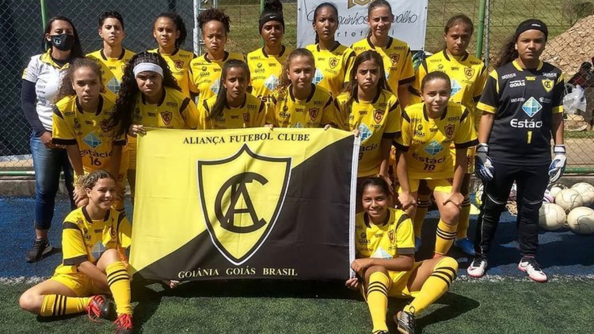 Jogadoras do time do Aliança (Foto: Instagram)