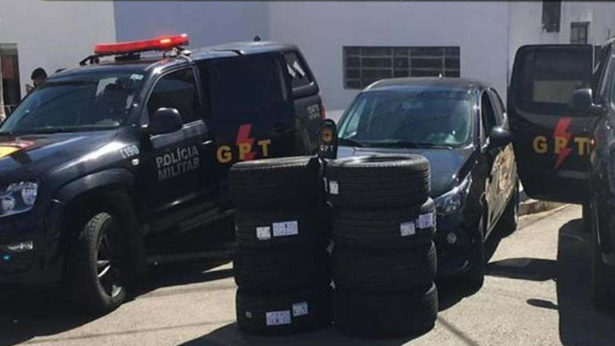 Operação prende quatro suspeitos de estelionato em loja de pneus, em Goiatuba