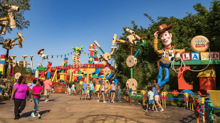 Área Toy Story Land, no parque Hollywood Studios, da Disney, em Orlando (Foto: Divulgação)