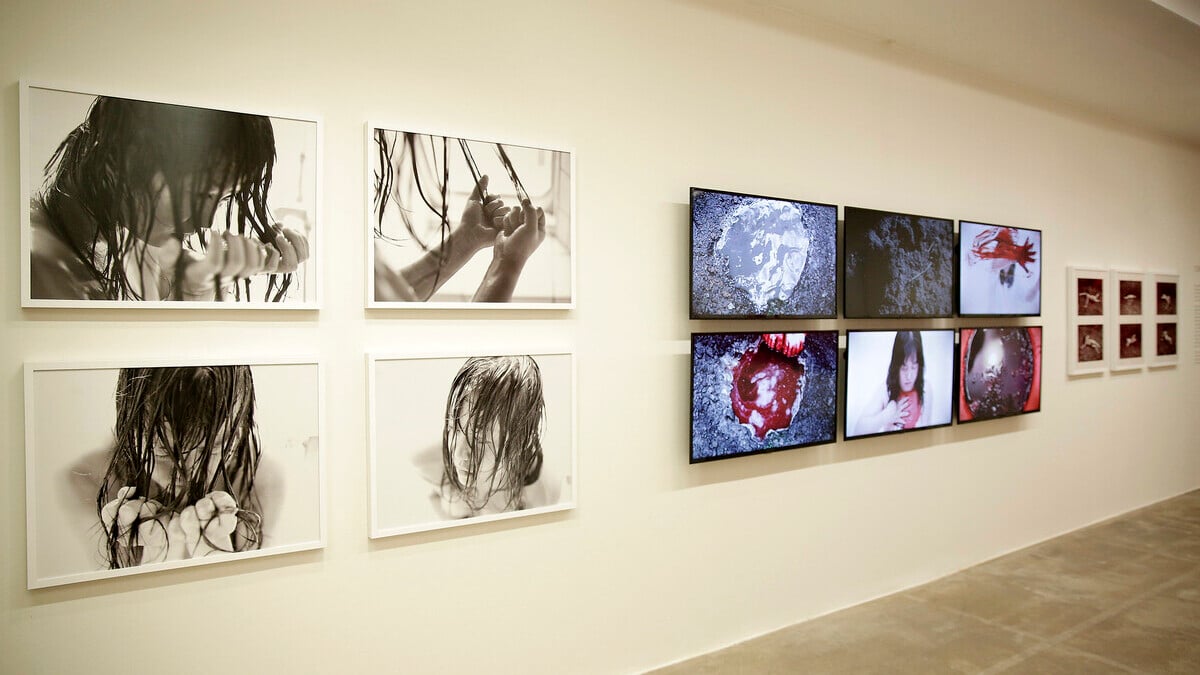 Mostra Linhas da Vida, de Chiharu Shiota