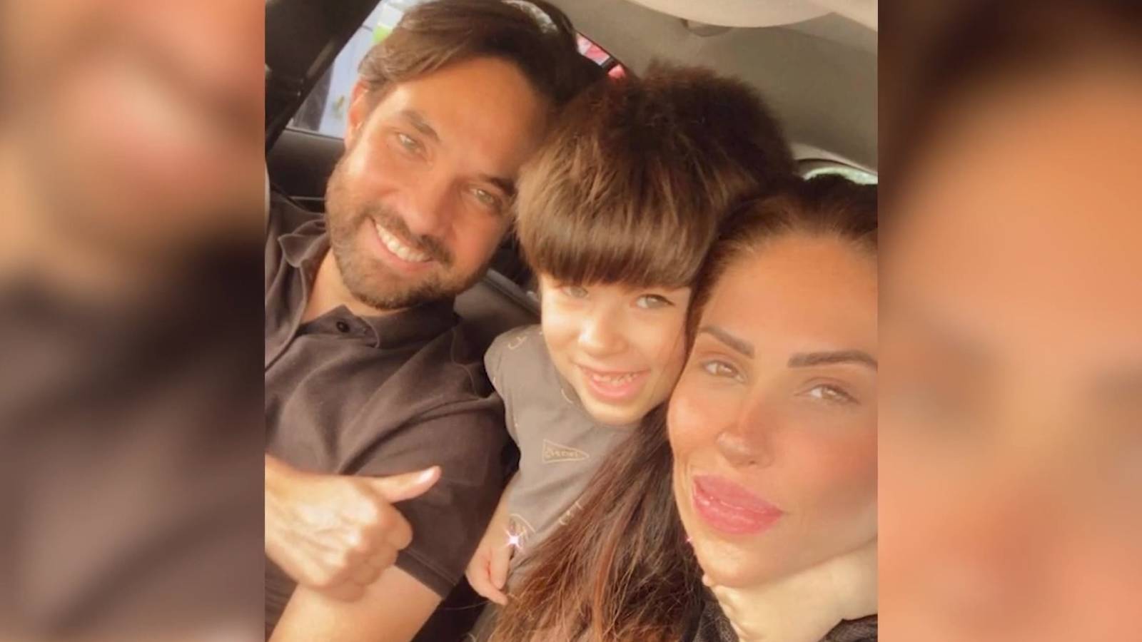 Henry Borel com Dr. Jairinho e mãe, Monique Medeiros (Foto: divulgação/redes sociais)