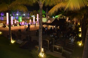 Transmissão de show em Aparecida (Foto: Claudivino Antunes/SecomAparecida)