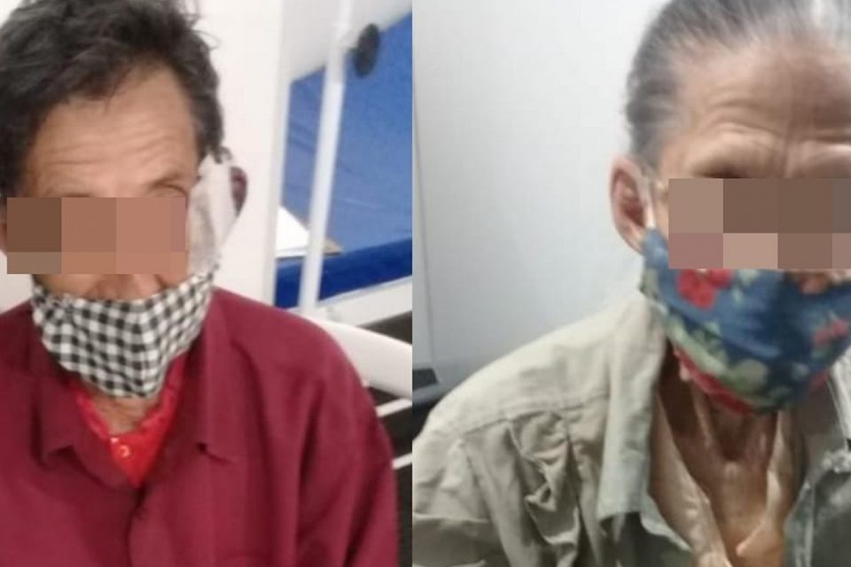 Idosos agredidos em Guapó