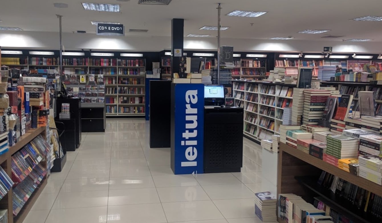 Livraria Leitura é uma das livrarias com entrega em Goiânia