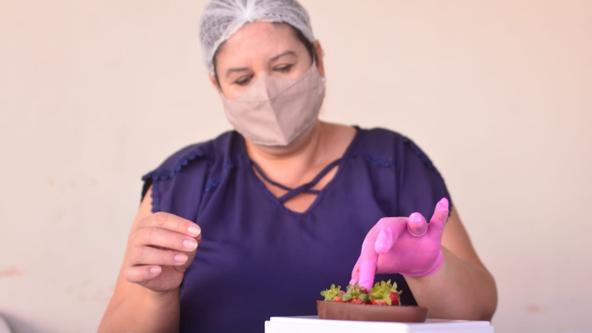 Pedagoga Maylla Ferreira da Silva Barrozo (Foto: Jucimar de Sousa/Mais Goiás)