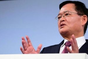 Nobuaki Kurubatani, que renunciou à presidência da Toshiba (Foto: Instagram)