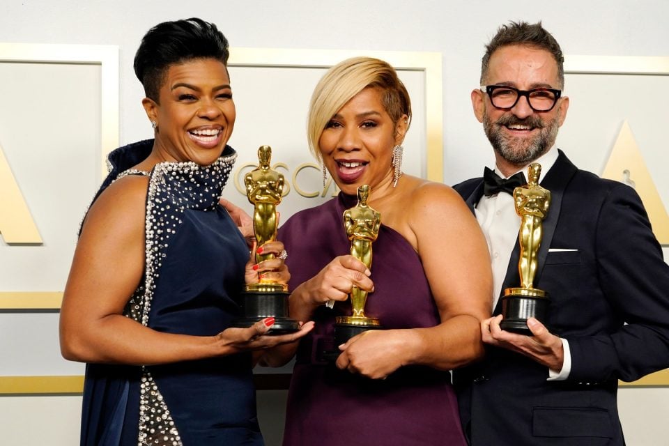 Ganhadores do Oscar 2021 de Melhor Maquiagem e Cabelo pelo filme “A Voz Suprema do Blues”