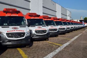 Ambulâncias do Samu (Rovena Rosa/Agência Brasil)