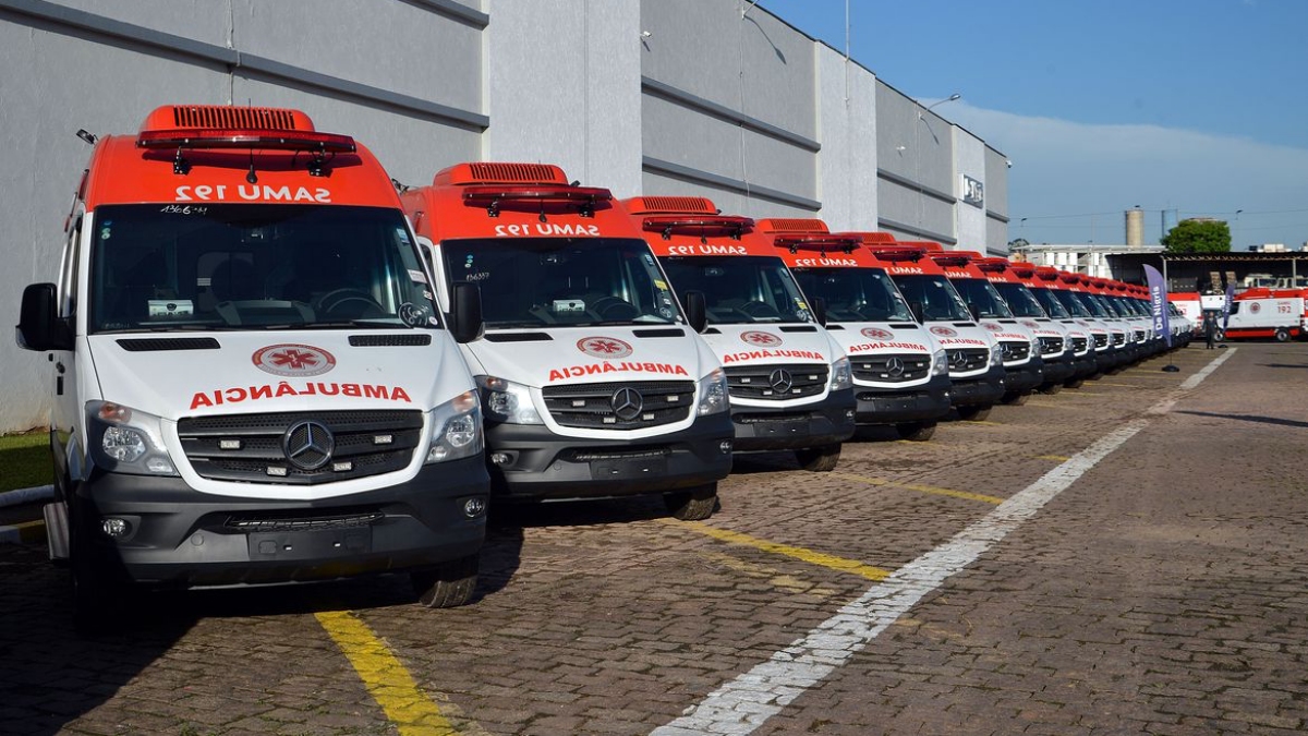 Ambulâncias do Samu (Rovena Rosa/Agência Brasil)