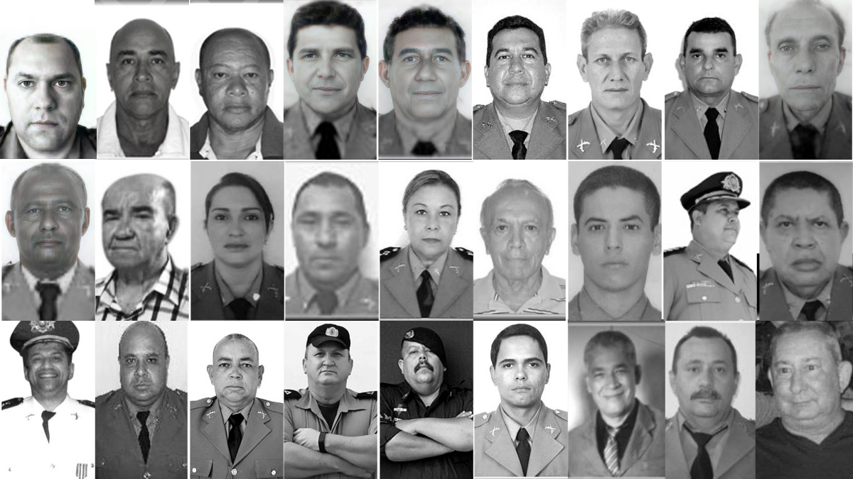 Baixas provocadas pela covid-19 na Polícia Militar de Goiás em março