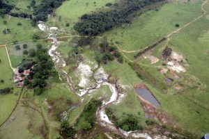 Vista Aérea - Serra das Areias (Foto: Divulgação/DefesaCivilAparecida)