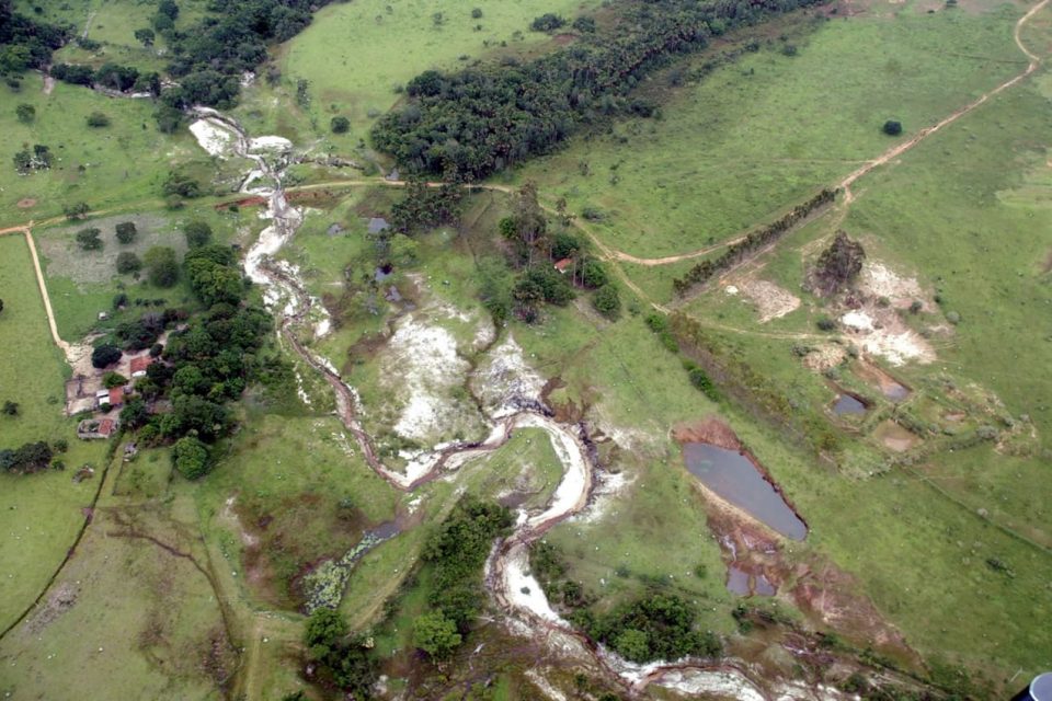 Vista Aérea - Serra das Areias (Foto: Divulgação/DefesaCivilAparecida)