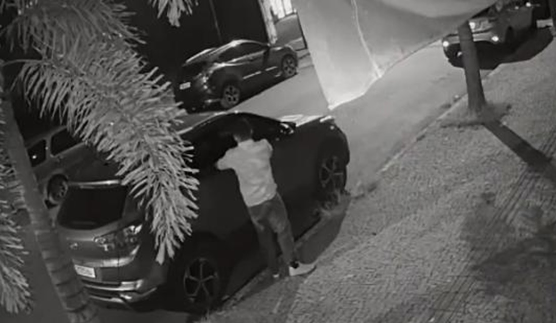 Polícia prende investigado por furtar objetos de 7 veículos, em um mês, em Goiânia (Foto: Divulgação/Polícia Civil)