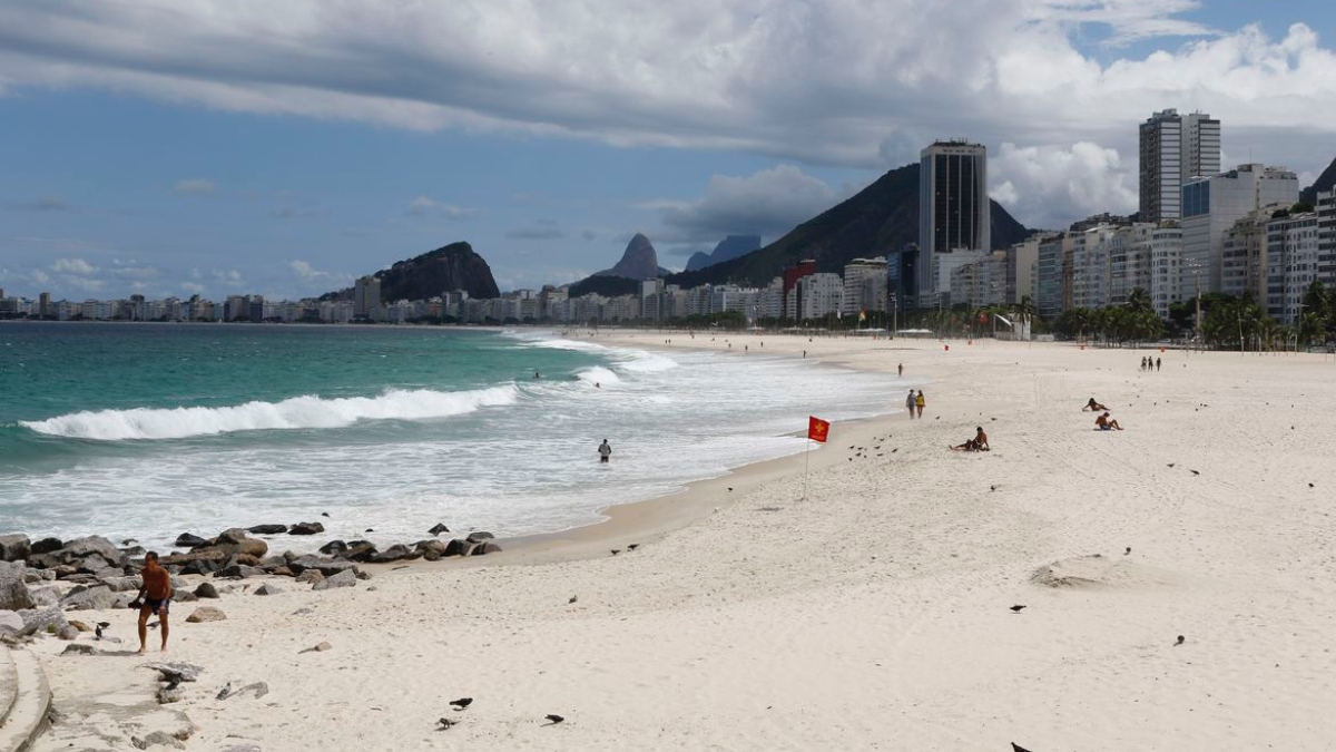 Praia do Rio de Janeiro (Foto: Fernando Frazão/Agência Brasil)