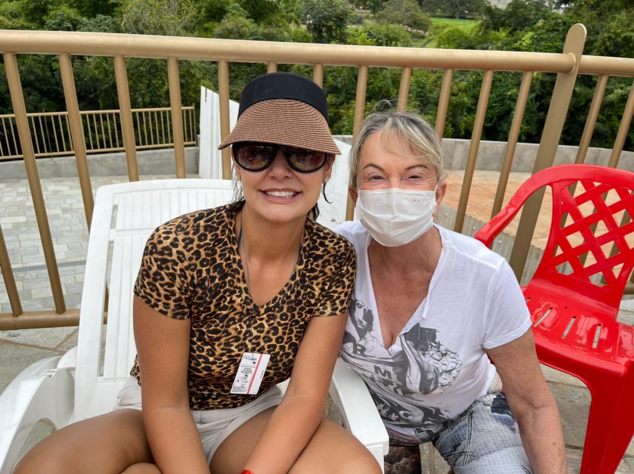 Magda Mofatto e Michelle Bolsonaro (Foto: Divulgação/Instagram)