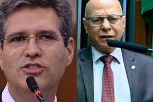 Francisco Jr e Professor Alcides | Foto: Reprodução